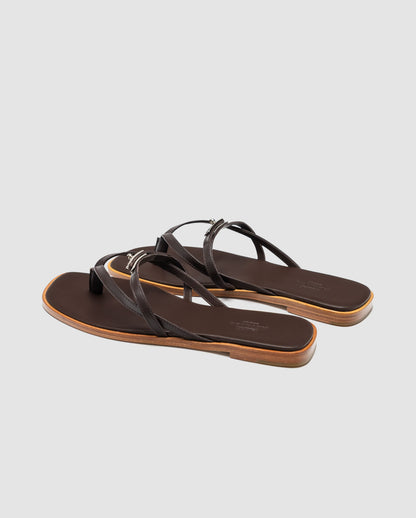 Hermes Miss Sandal Chocolate