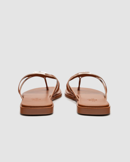 Hermes Miss Sandal Brown