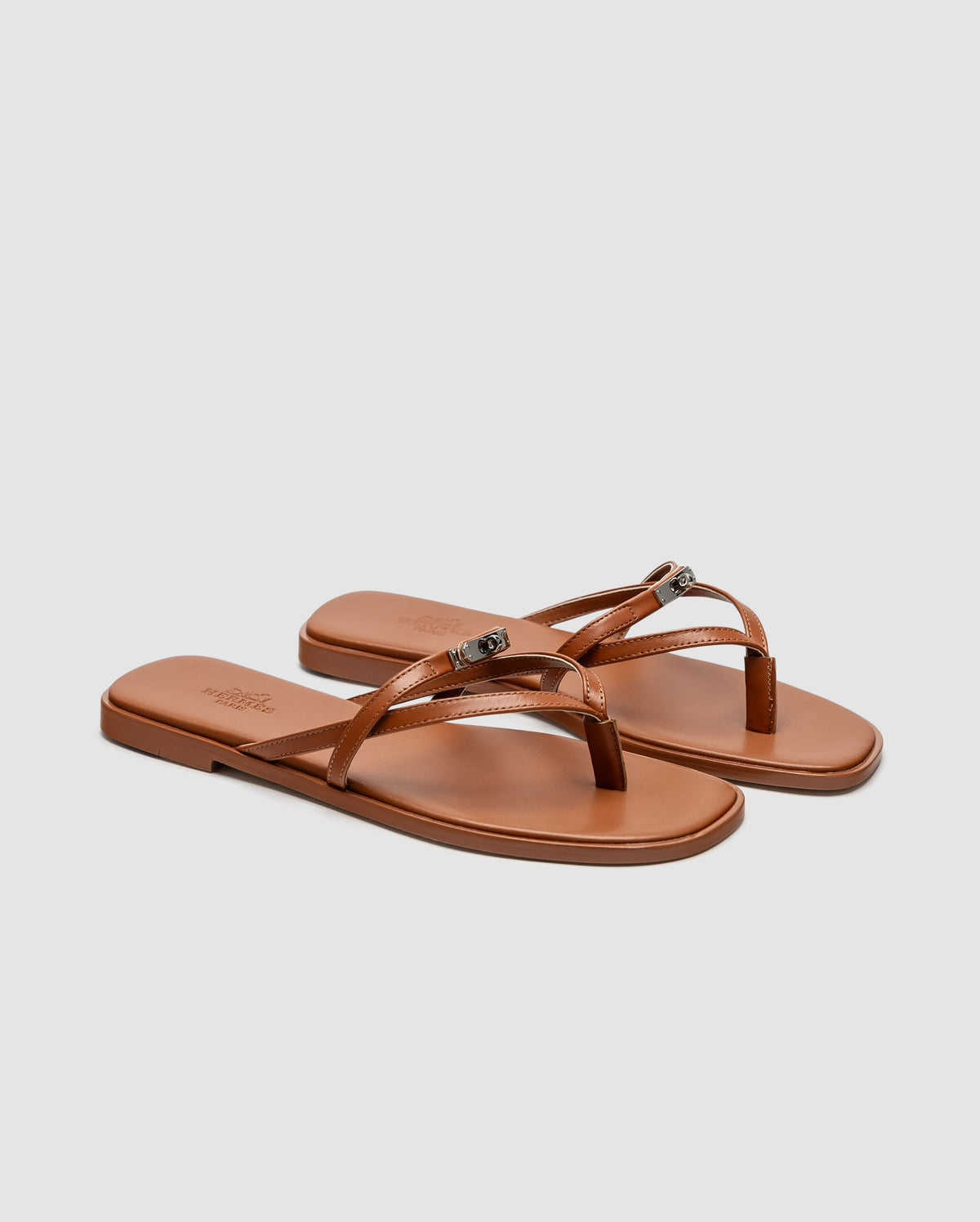 Hermes Miss Sandal Brown