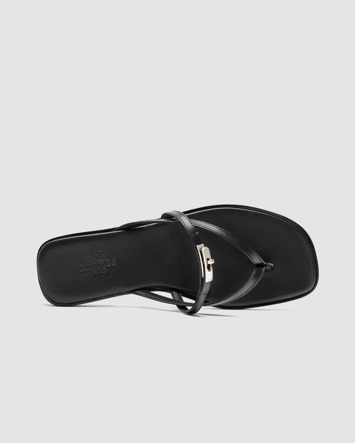 Hermes Miss Sandal Black