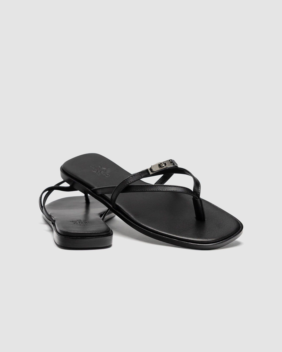Hermes Miss Sandal Black