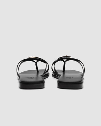Hermes Miss Sandal Black