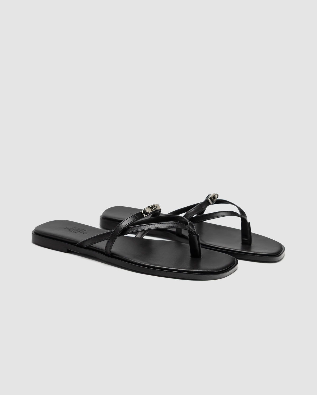 Hermes Miss Sandal Black