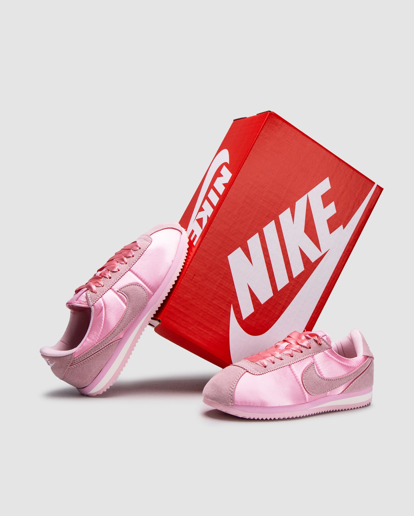 Nike Cortez Soft Pink Satin