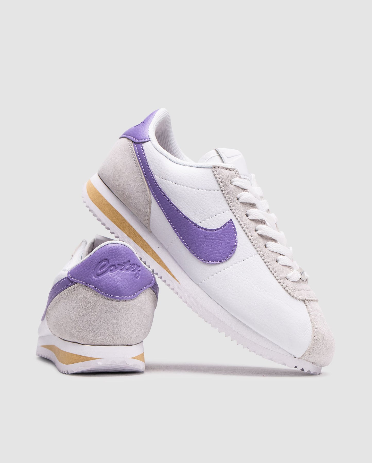 Nike Cortez White Purple