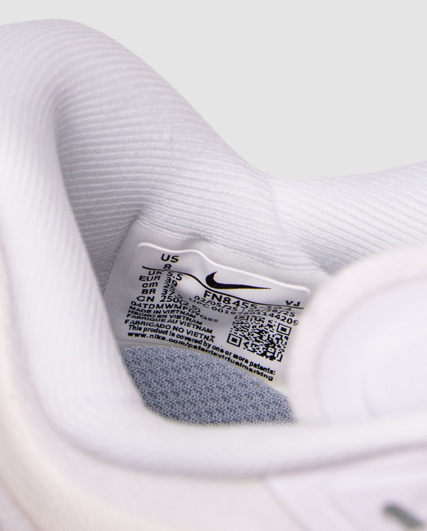 Nike Zoom Fly 6 White Pure Platinum Obsidian