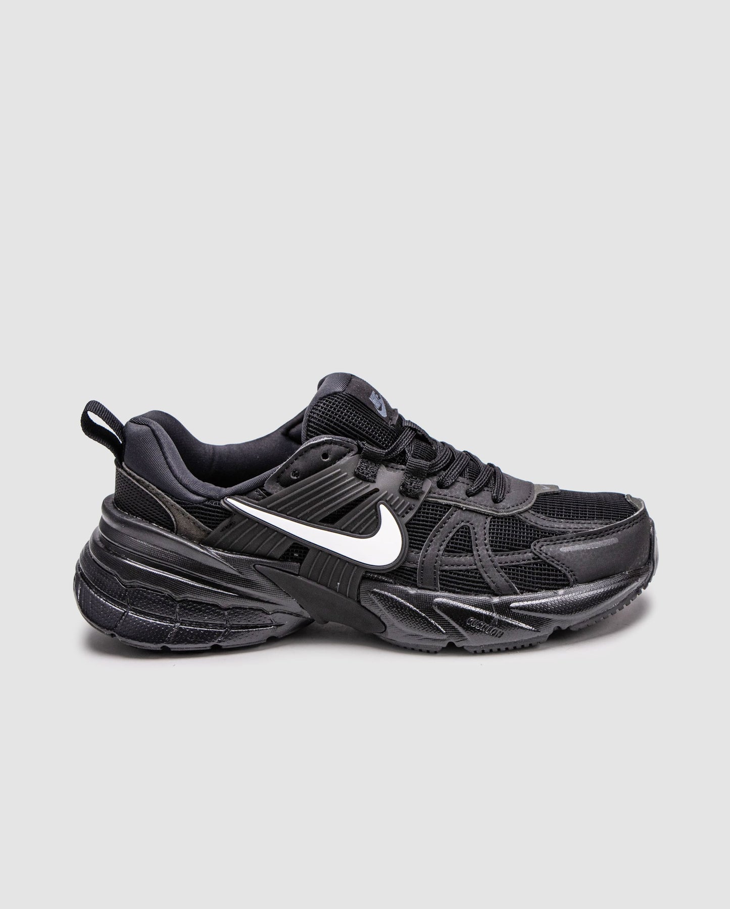 Nike V2K Runtekk Black White Logo