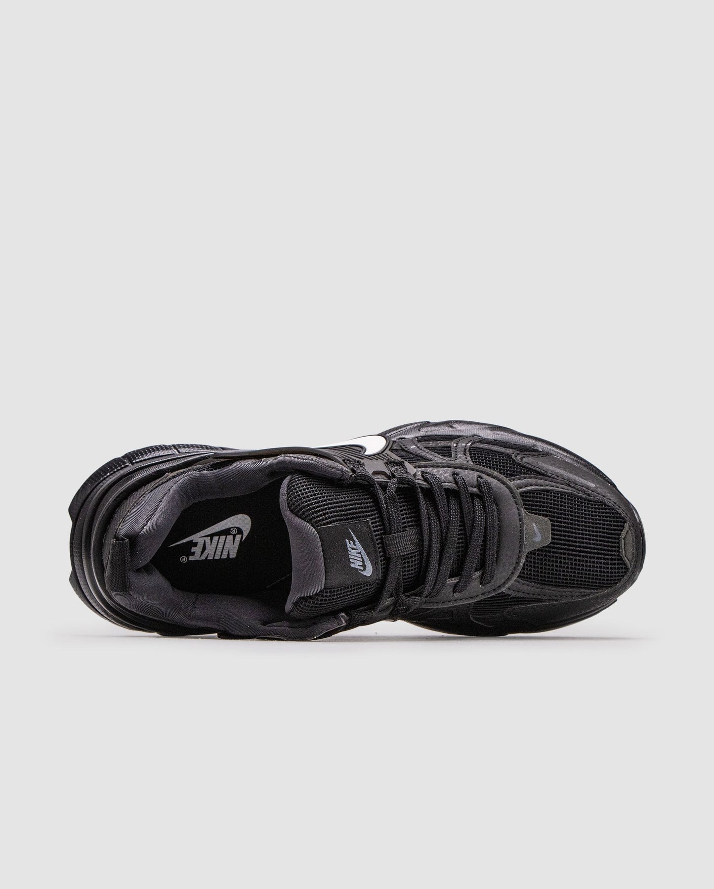 Nike V2K Runtekk Black White Logo