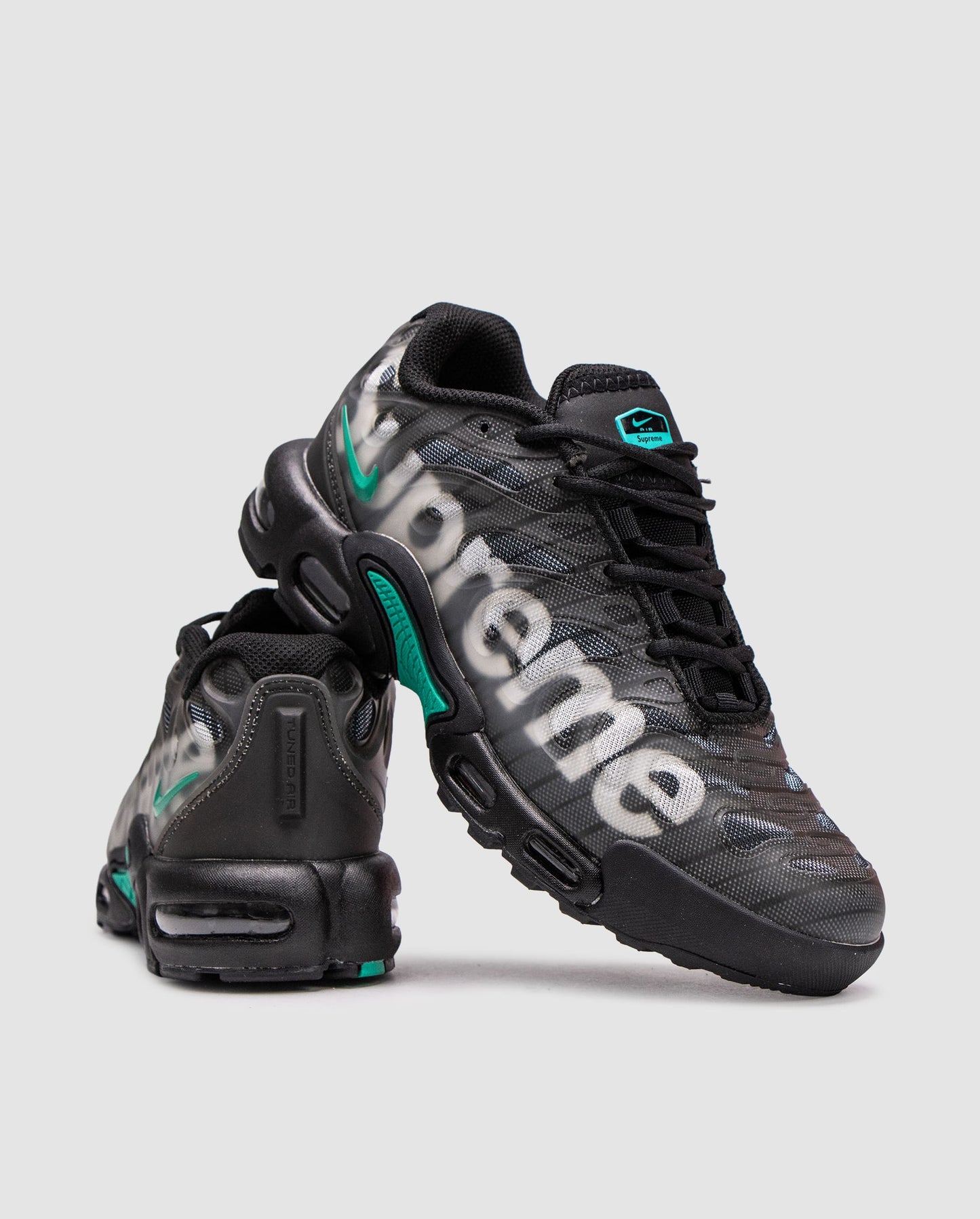 Nike Air Max TN x Supreme Black Galactic Jade