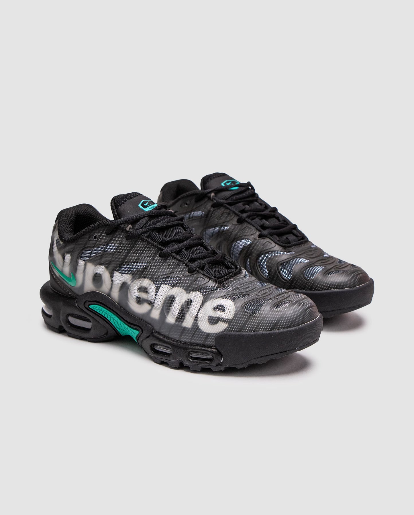 Nike Air Max TN x Supreme Black Galactic Jade