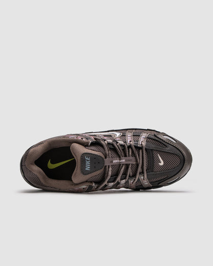Nike P-6000 Brown Black / Cave Stone / Metallic Silver