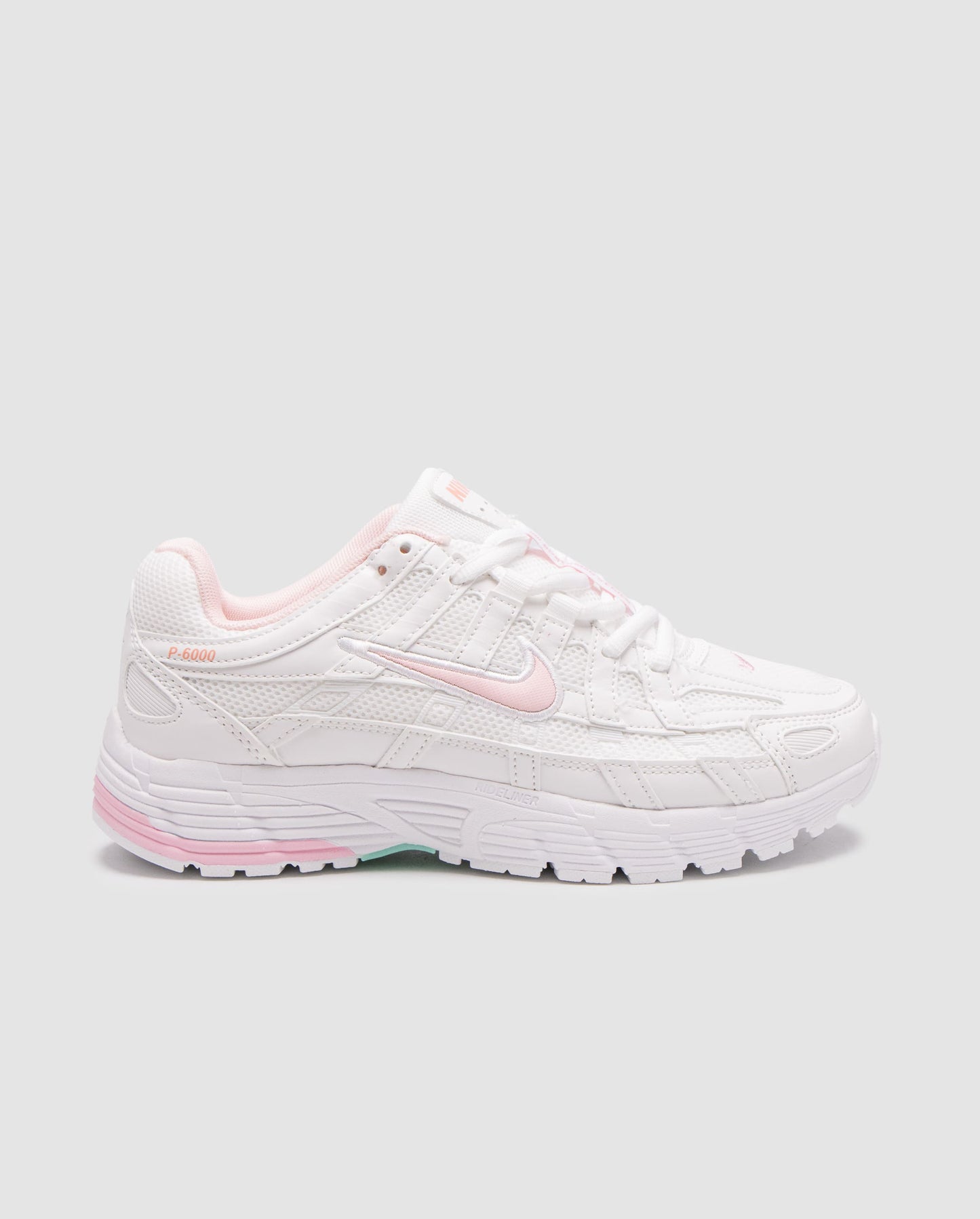 Nike P-6000 All White Pink