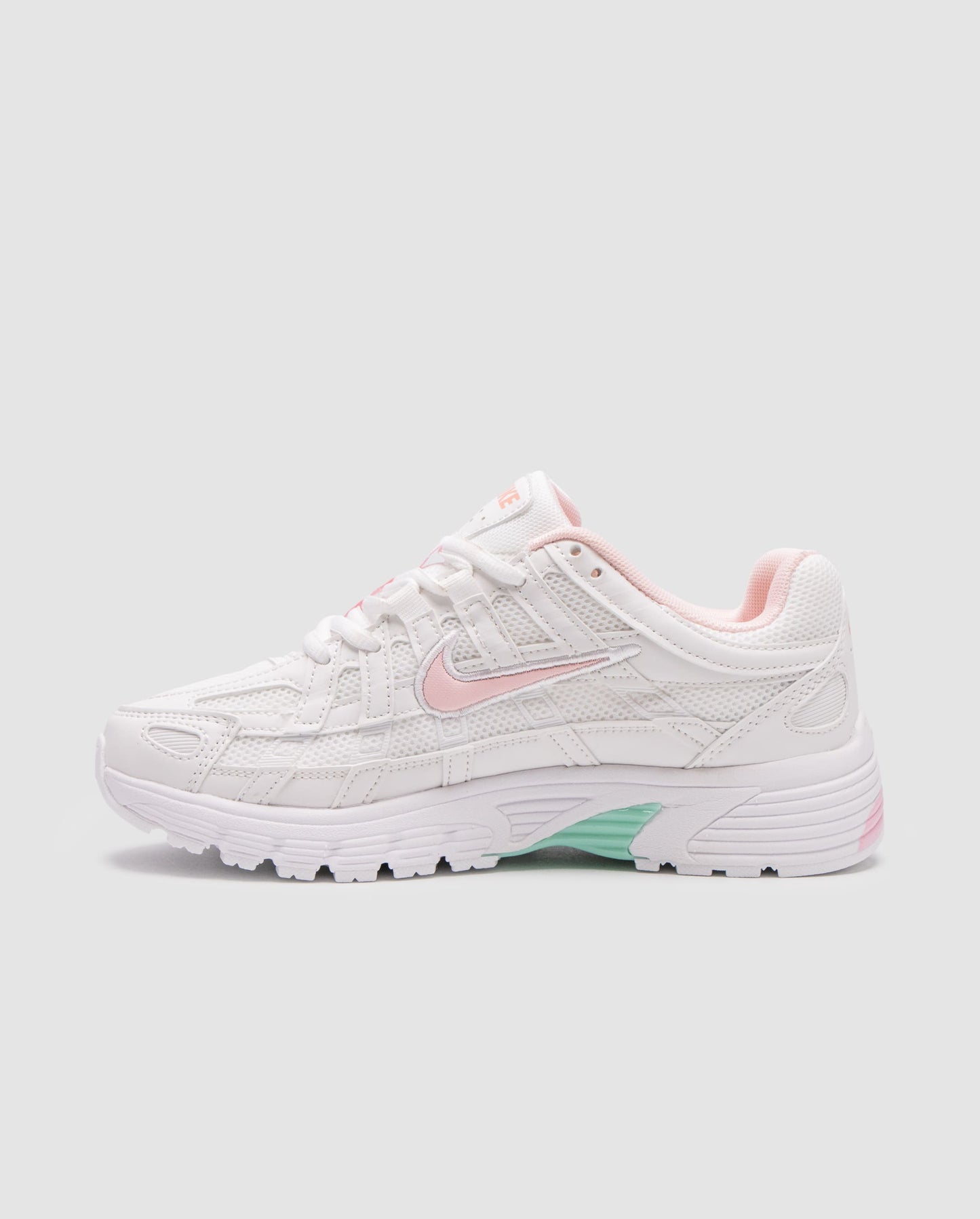Nike P-6000 All White Pink