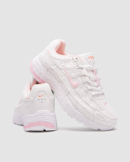 Nike P-6000 All White Pink