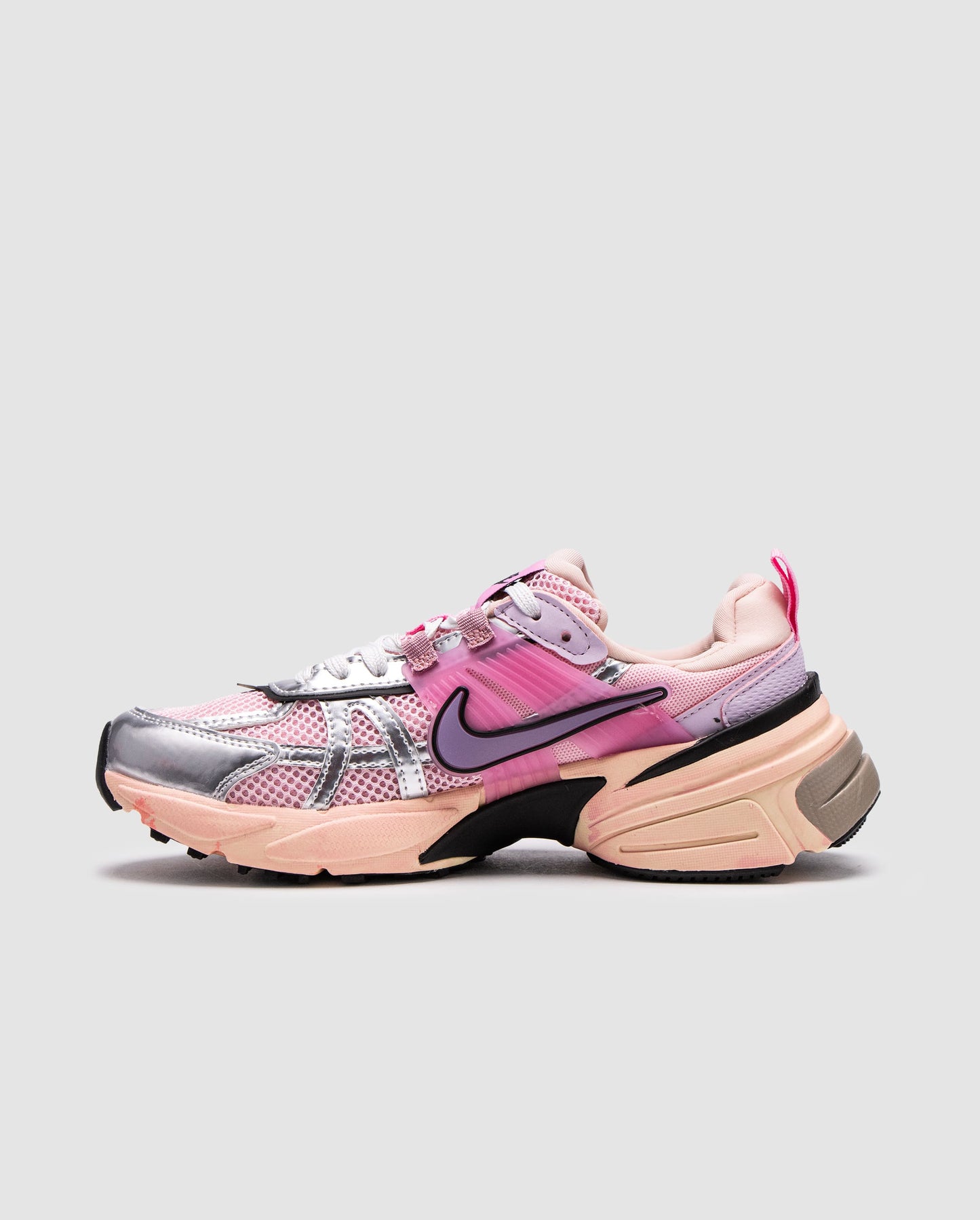 Nike V2K Runtekk Pink Silver