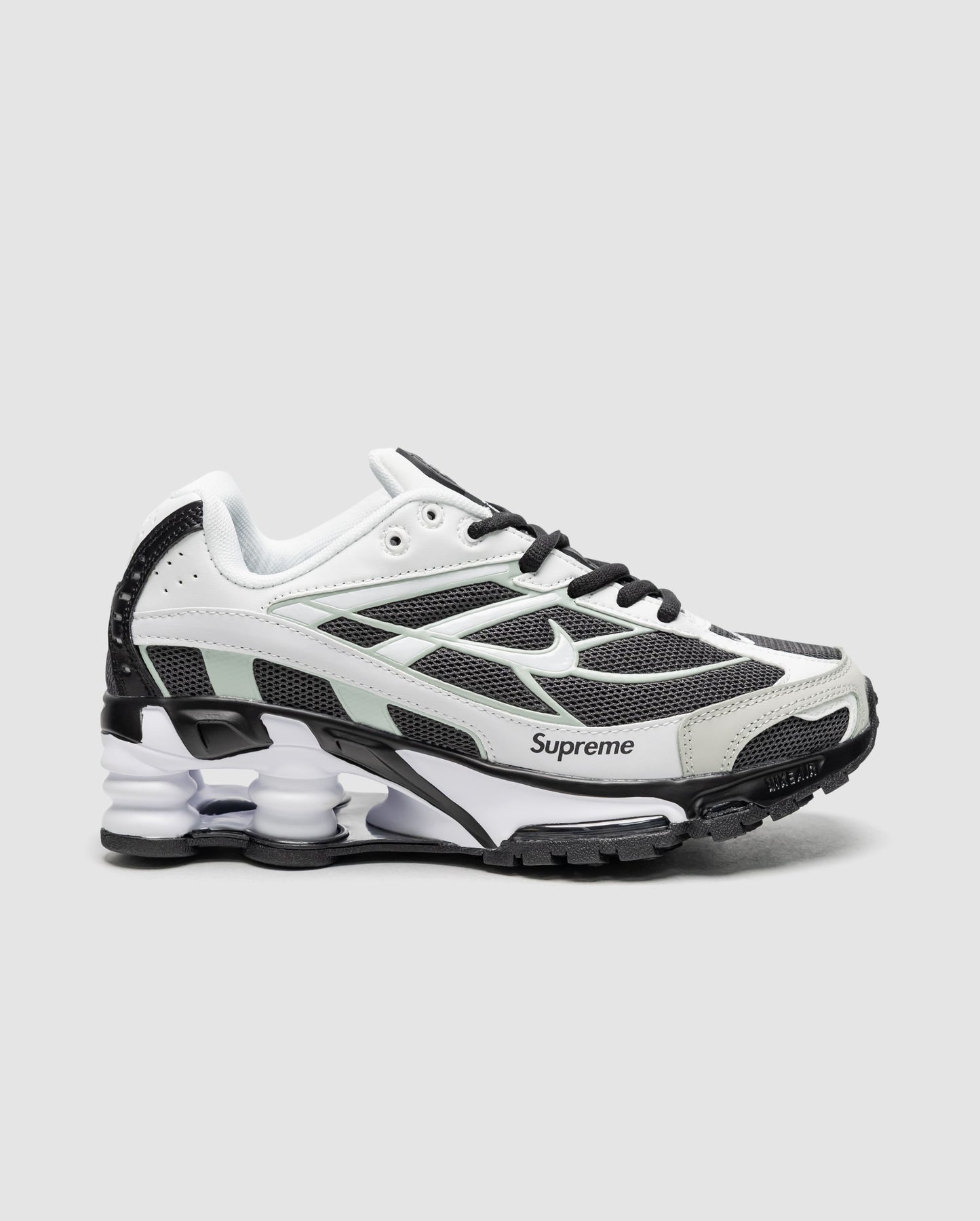 Nike Shox Ride 2 SP x Supreme Black White Grey