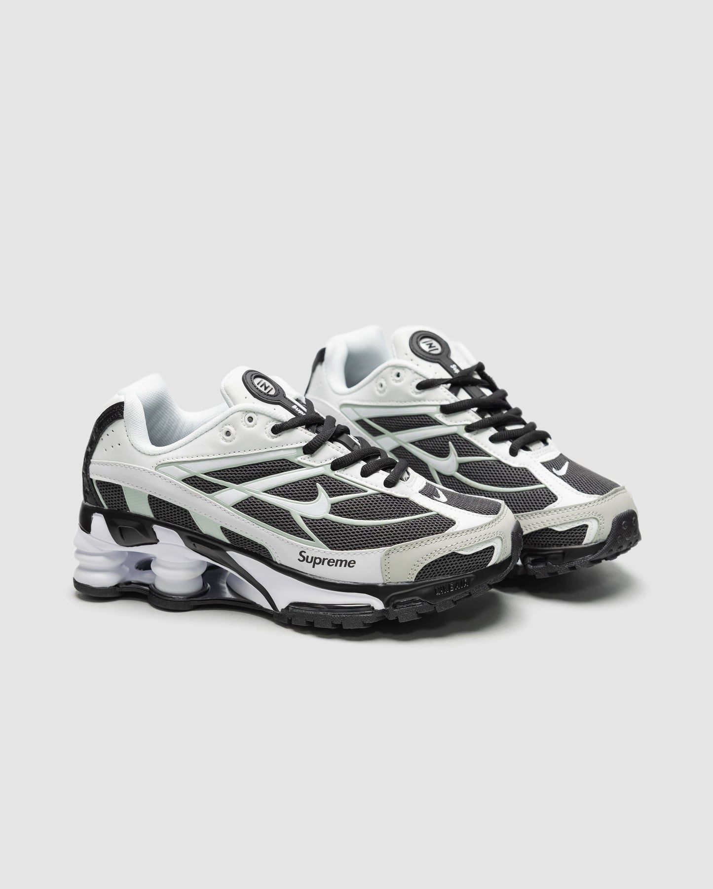 Nike Shox Ride 2 SP x Supreme Black White Grey