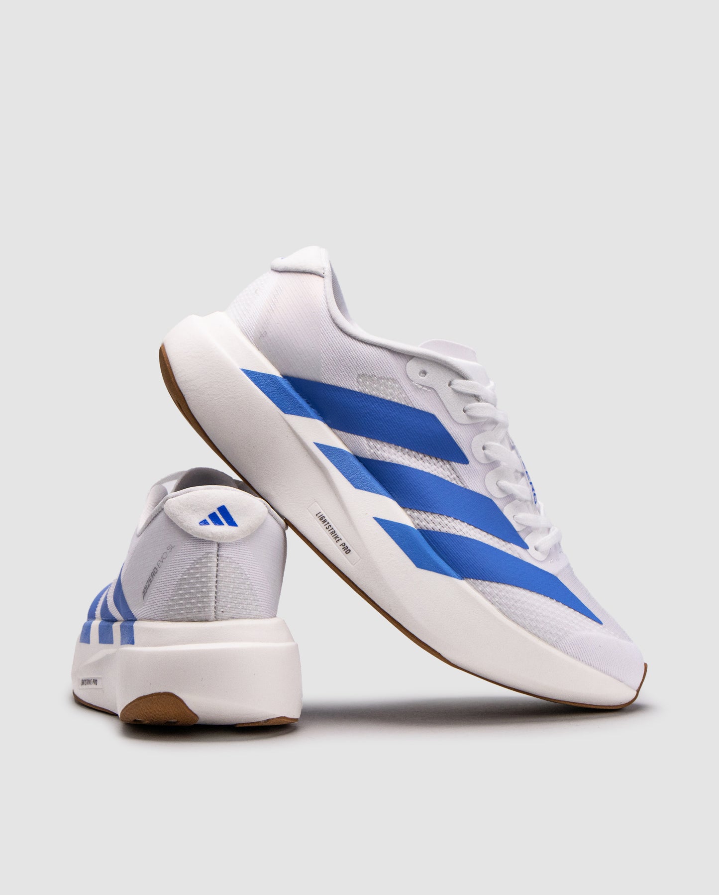 Adidas Adizero Evo SL White Blue Fusion