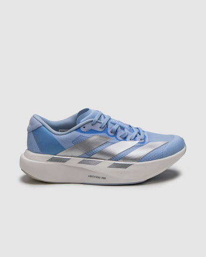 Adidas Adizero Evo SL Glow Blue Silver Metallic