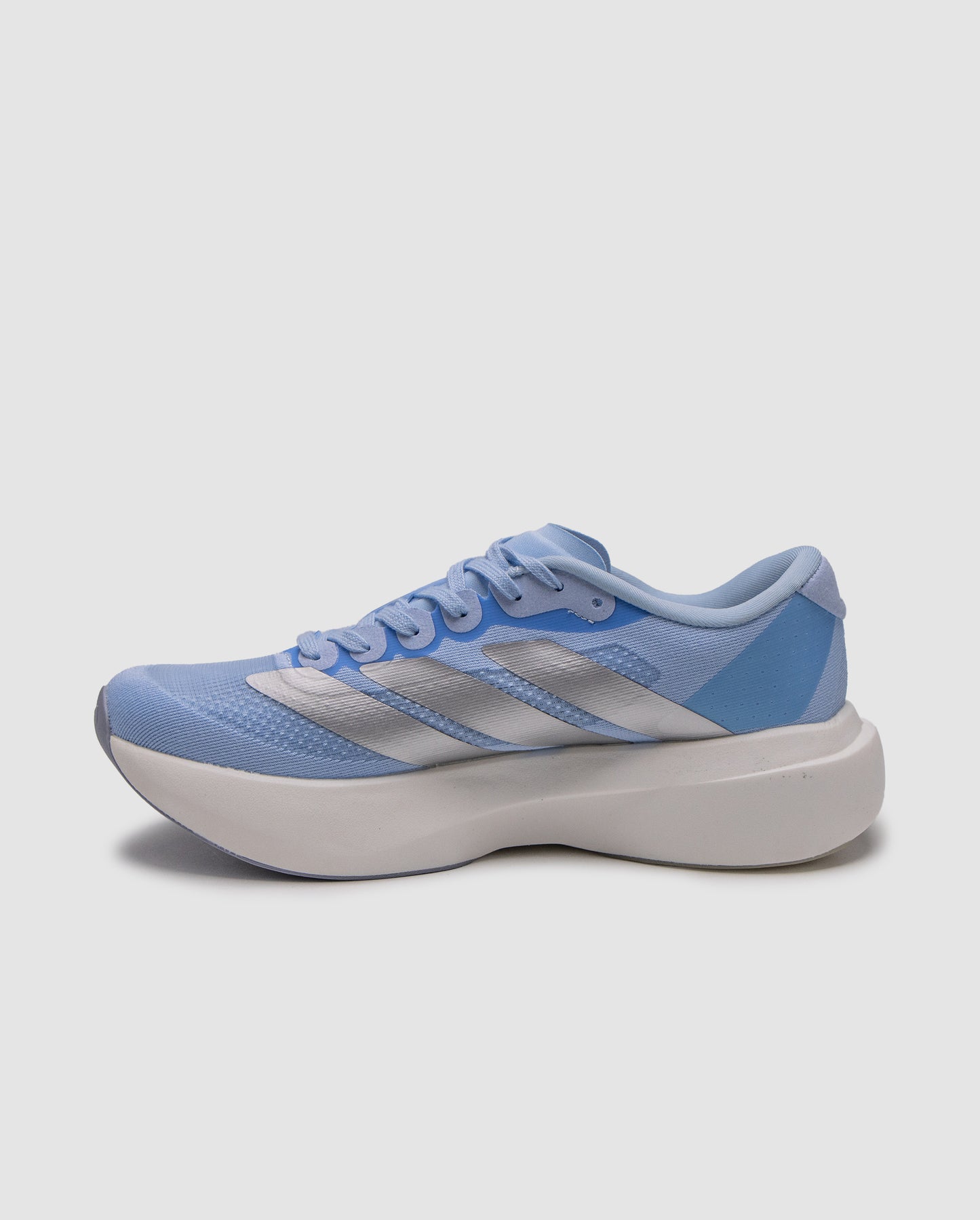 Adidas Adizero Evo SL Glow Blue Silver Metallic