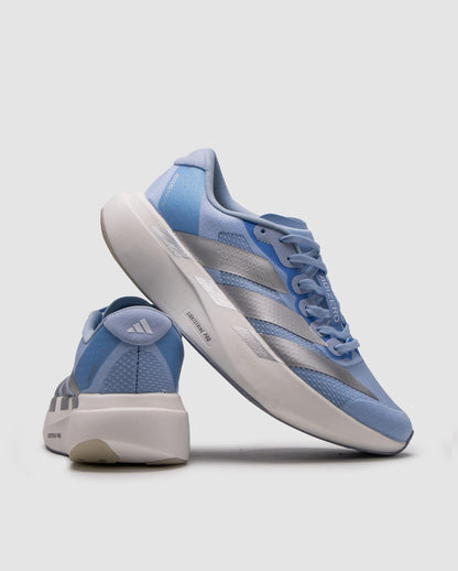 Adidas Adizero Evo SL Glow Blue Silver Metallic