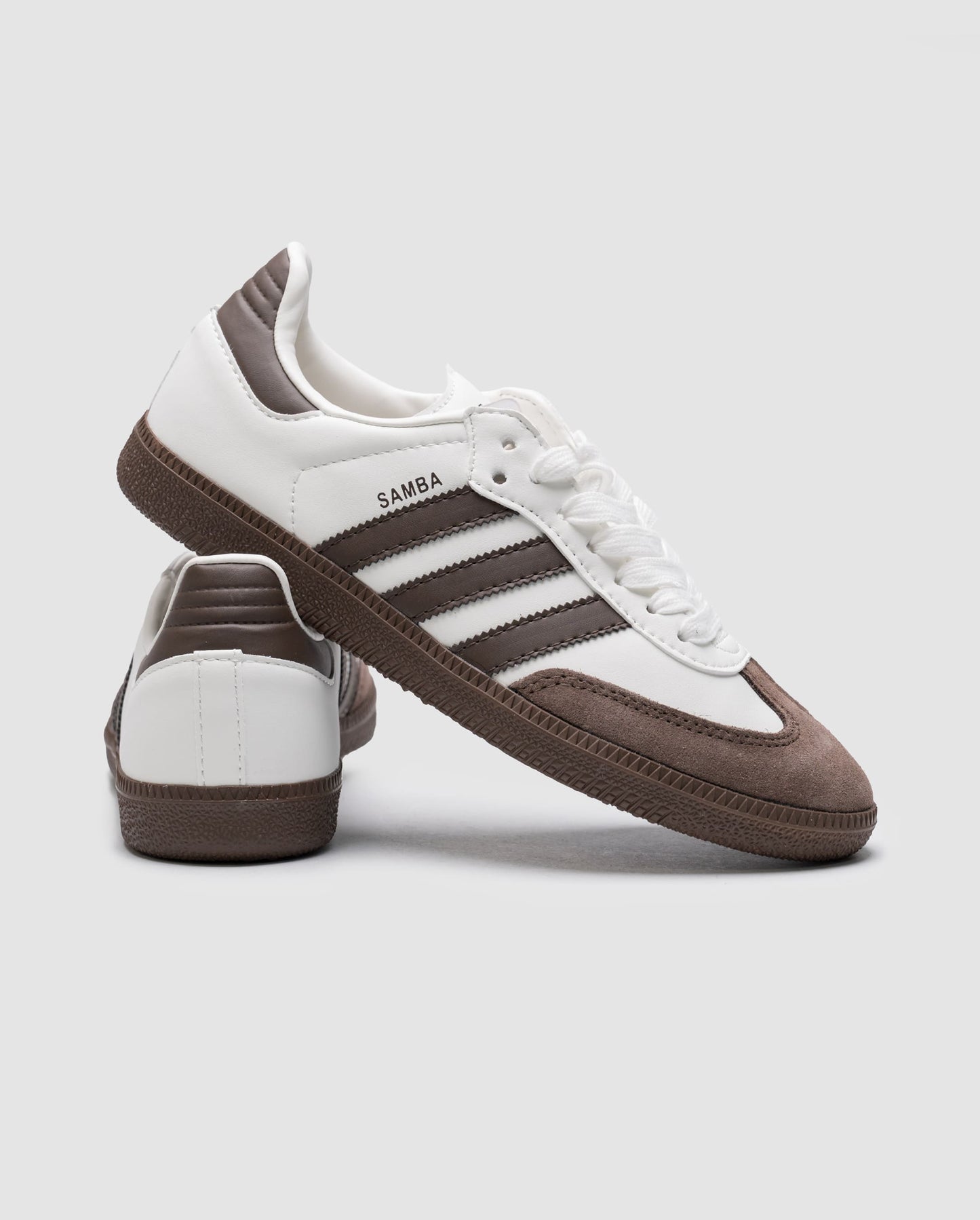 Adidas Samba White Brown
