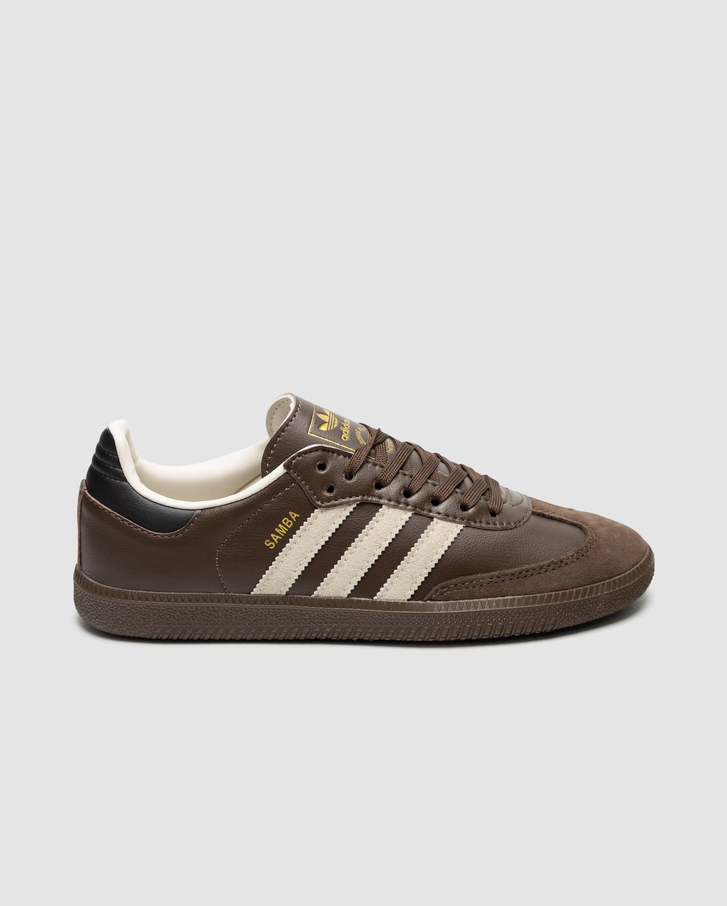 Adidas Samba OG Dark Brown Beige Gum