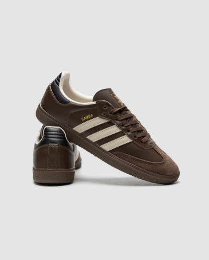 Adidas Samba OG Dark Brown Beige Gum