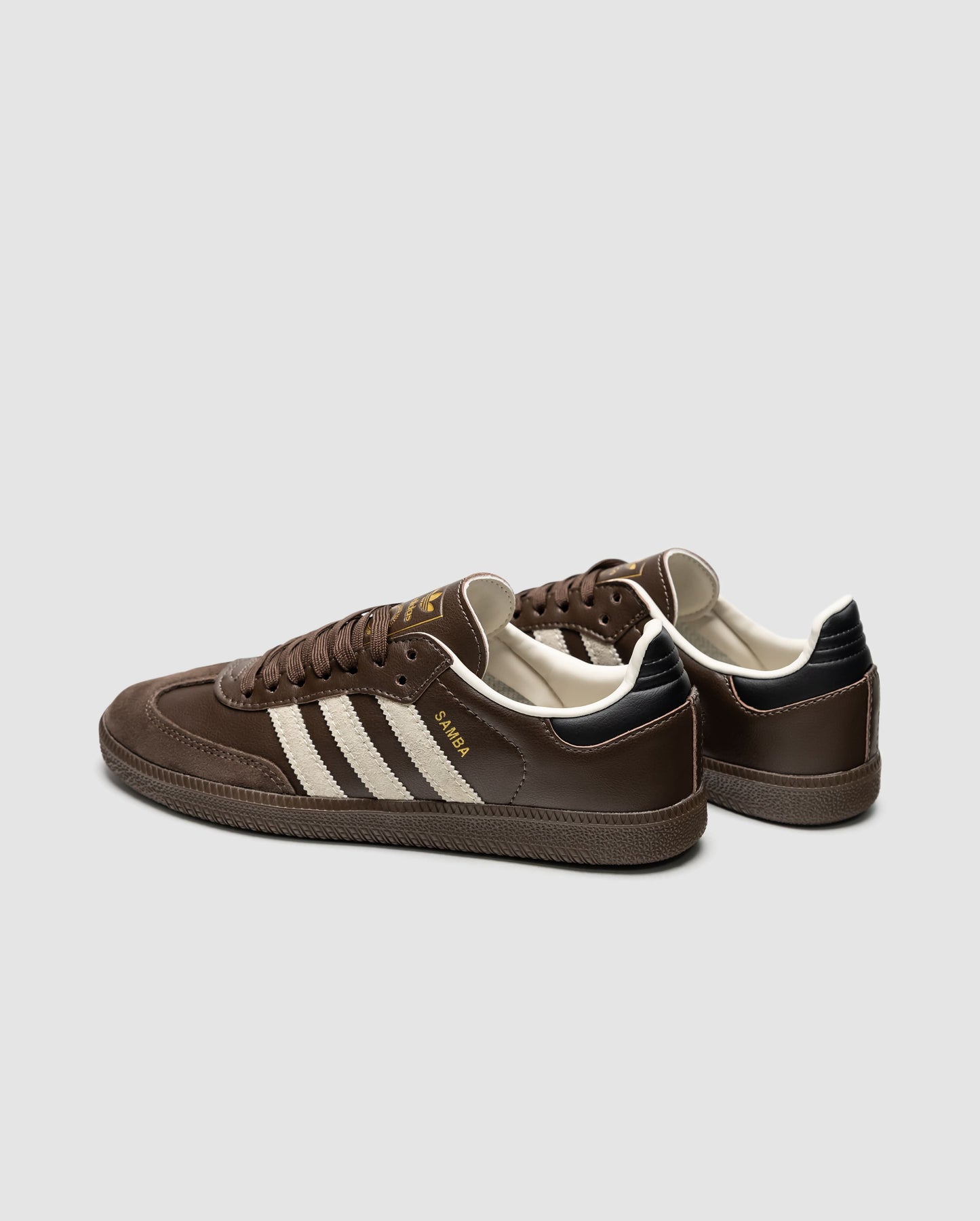 Adidas Samba OG Dark Brown Beige Gum