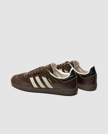 Adidas Samba OG Dark Brown Beige Gum