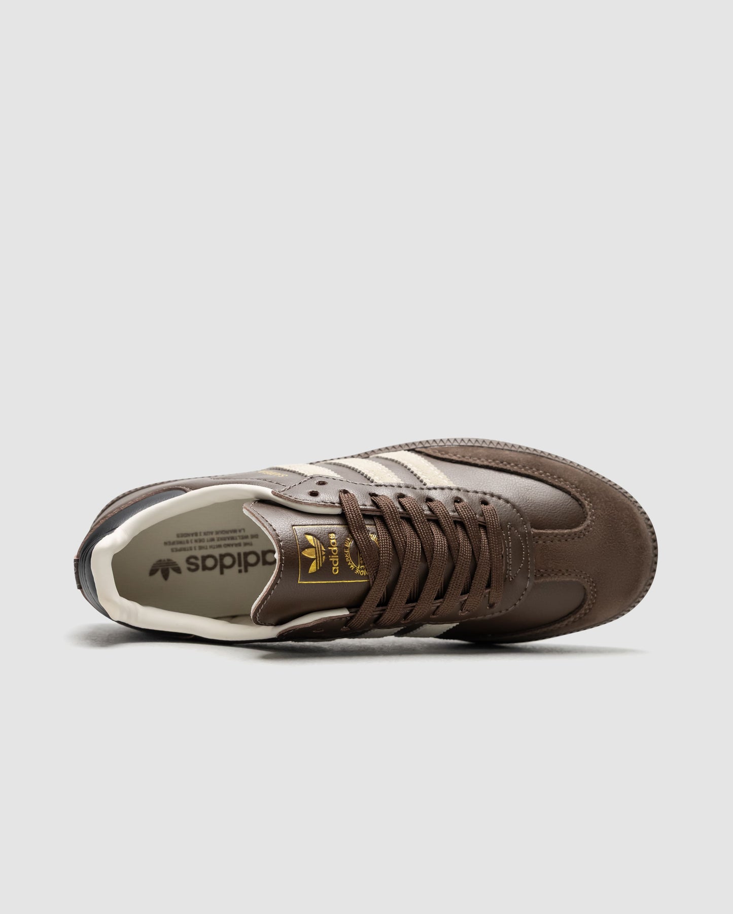 Adidas Samba OG Dark Brown Beige Gum