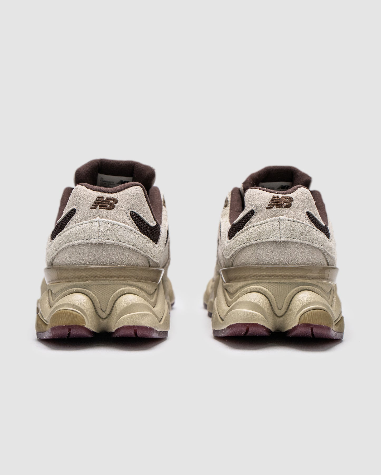 New Balance 9060 Sydney's Signature Collection in Beige Brown Black Suede Mesh