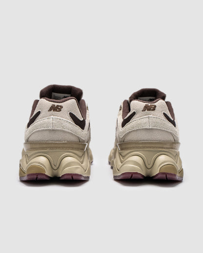 New Balance 9060 Sydney's Signature Collection in Beige Brown Black Suede Mesh
