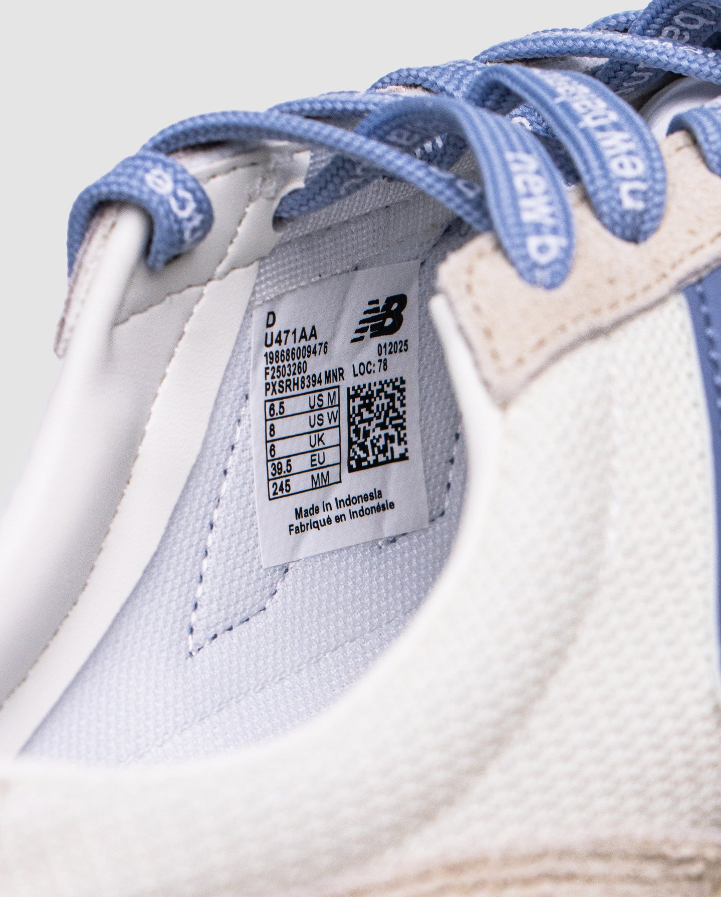 New Balance 471 Timberwolf With Angora and Dusk Shower
