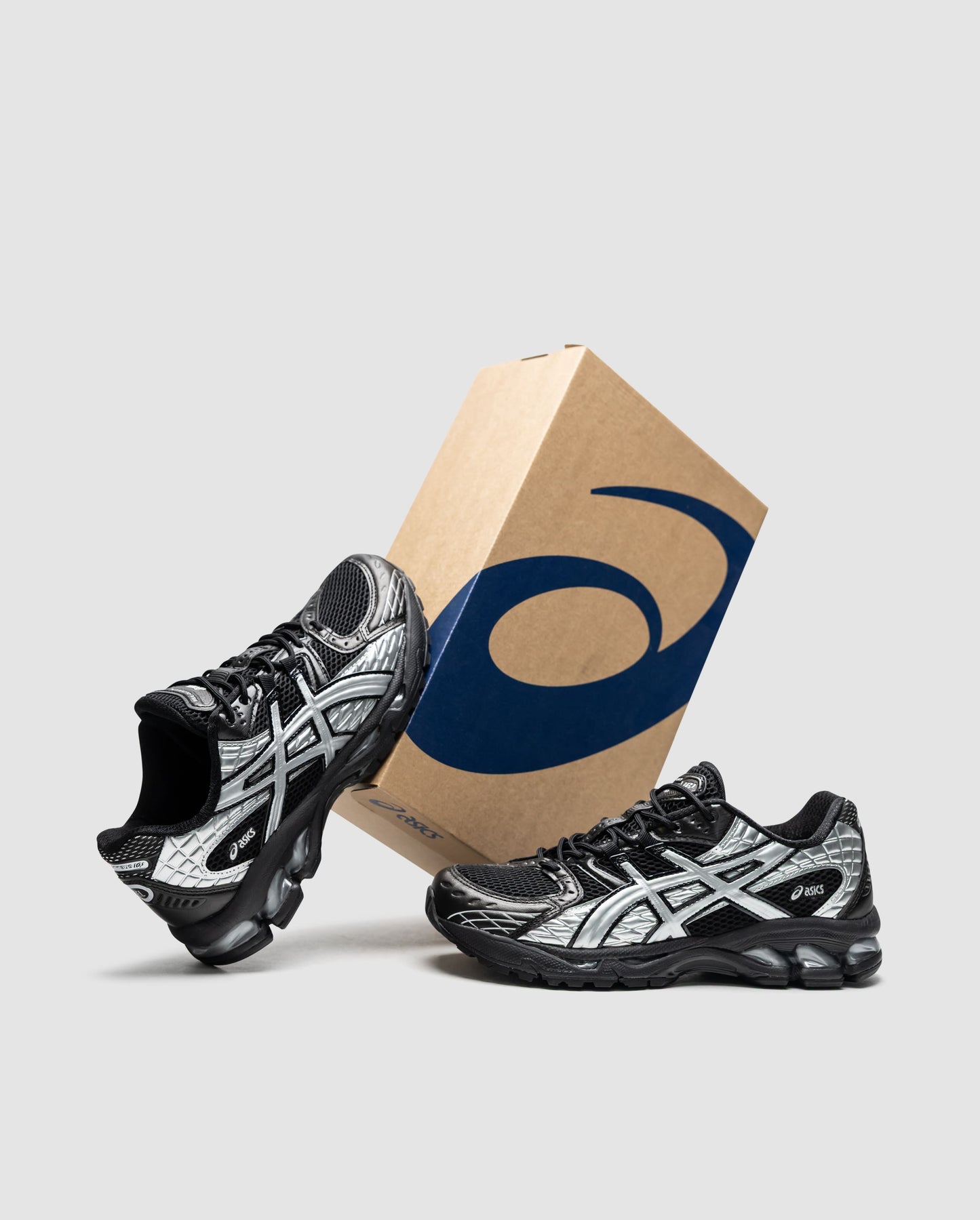Asics Gel-Nimbus 10.1 Black Pure Silver