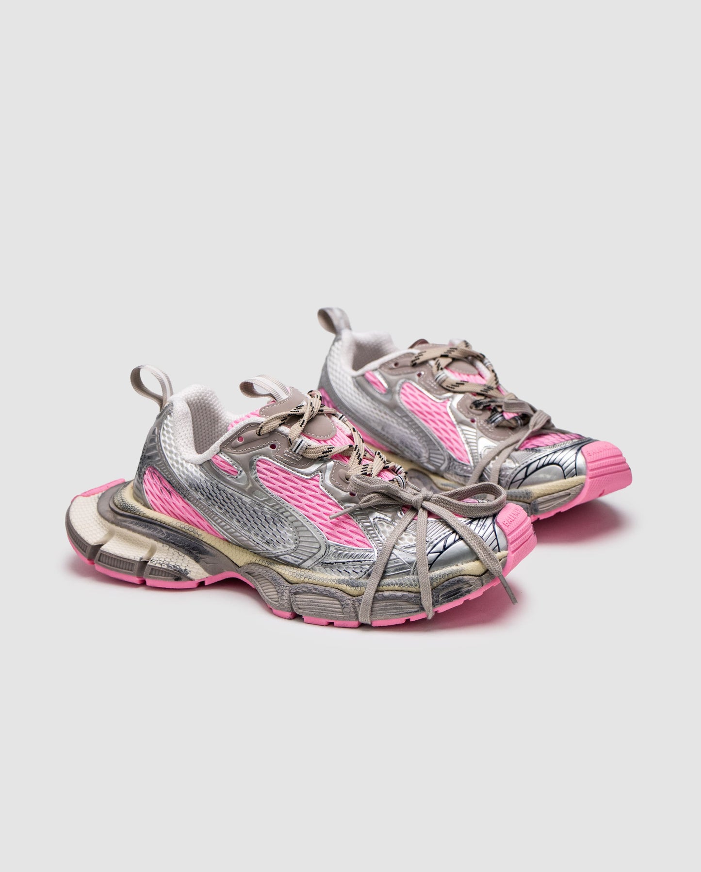 Balenciaga 3XL Sneaker in Silver Pink