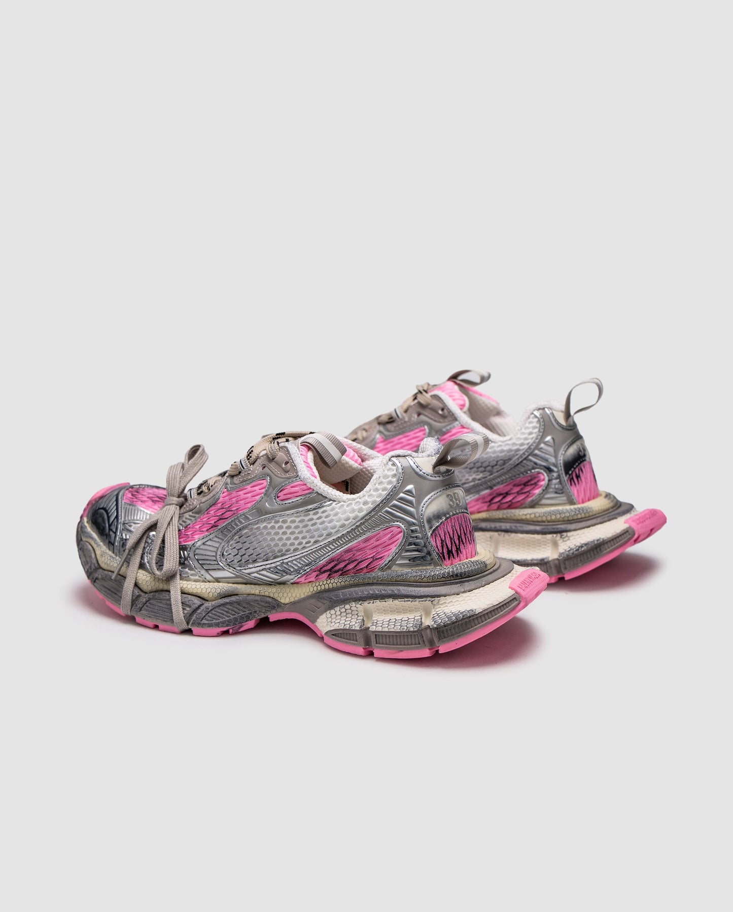 Balenciaga 3XL Sneaker in Silver Pink