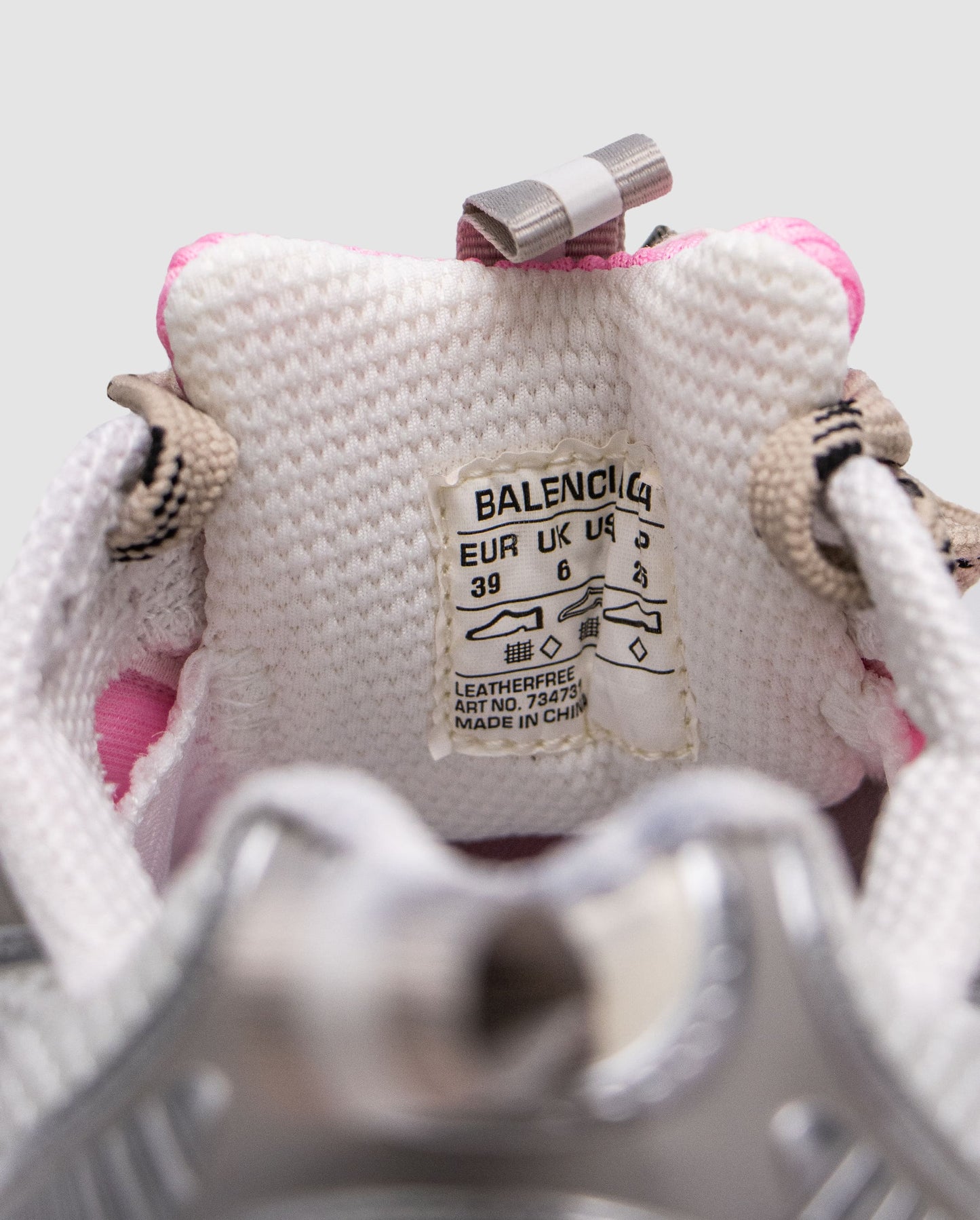 Balenciaga 3XL Sneaker in Silver Pink