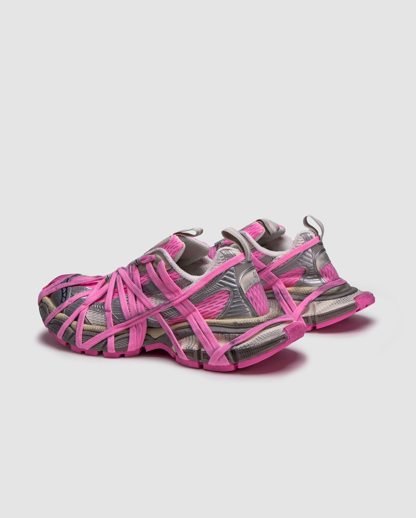 Balenciaga 3XL Extreme Lace Pink Silver