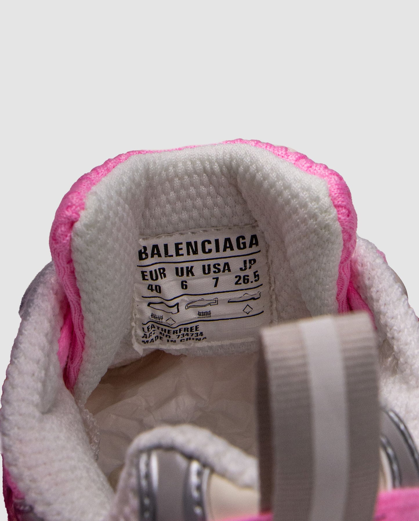 Balenciaga 3XL Extreme Lace Pink Silver