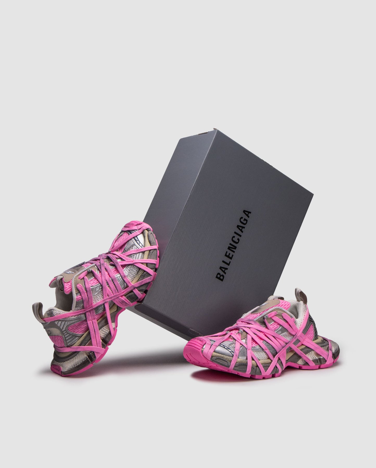 Balenciaga 3XL Extreme Lace Pink Silver