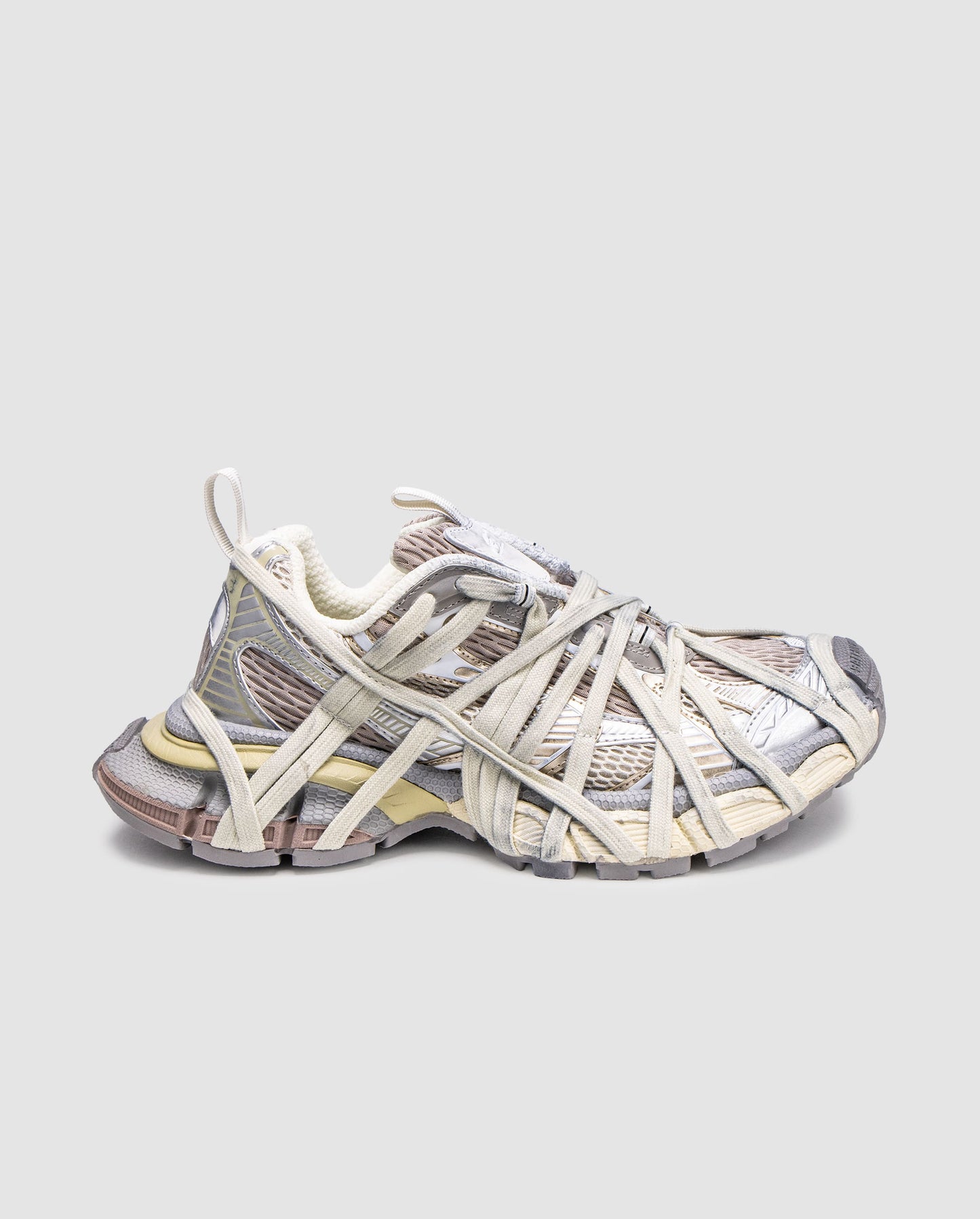 Balenciaga 3XL Extreme Lace Sneaker in Light Beige
