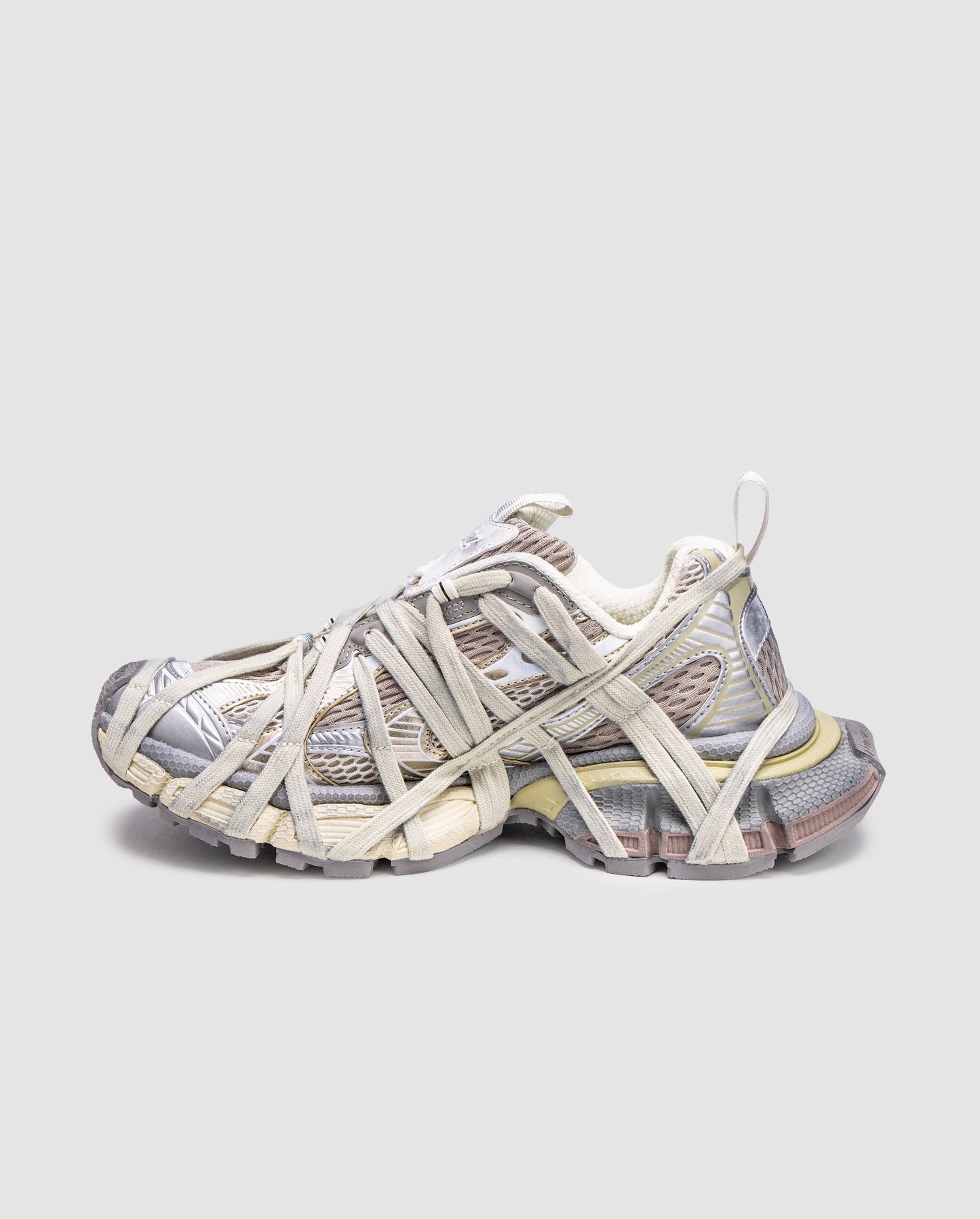 Balenciaga 3XL Extreme Lace Sneaker in Light Beige