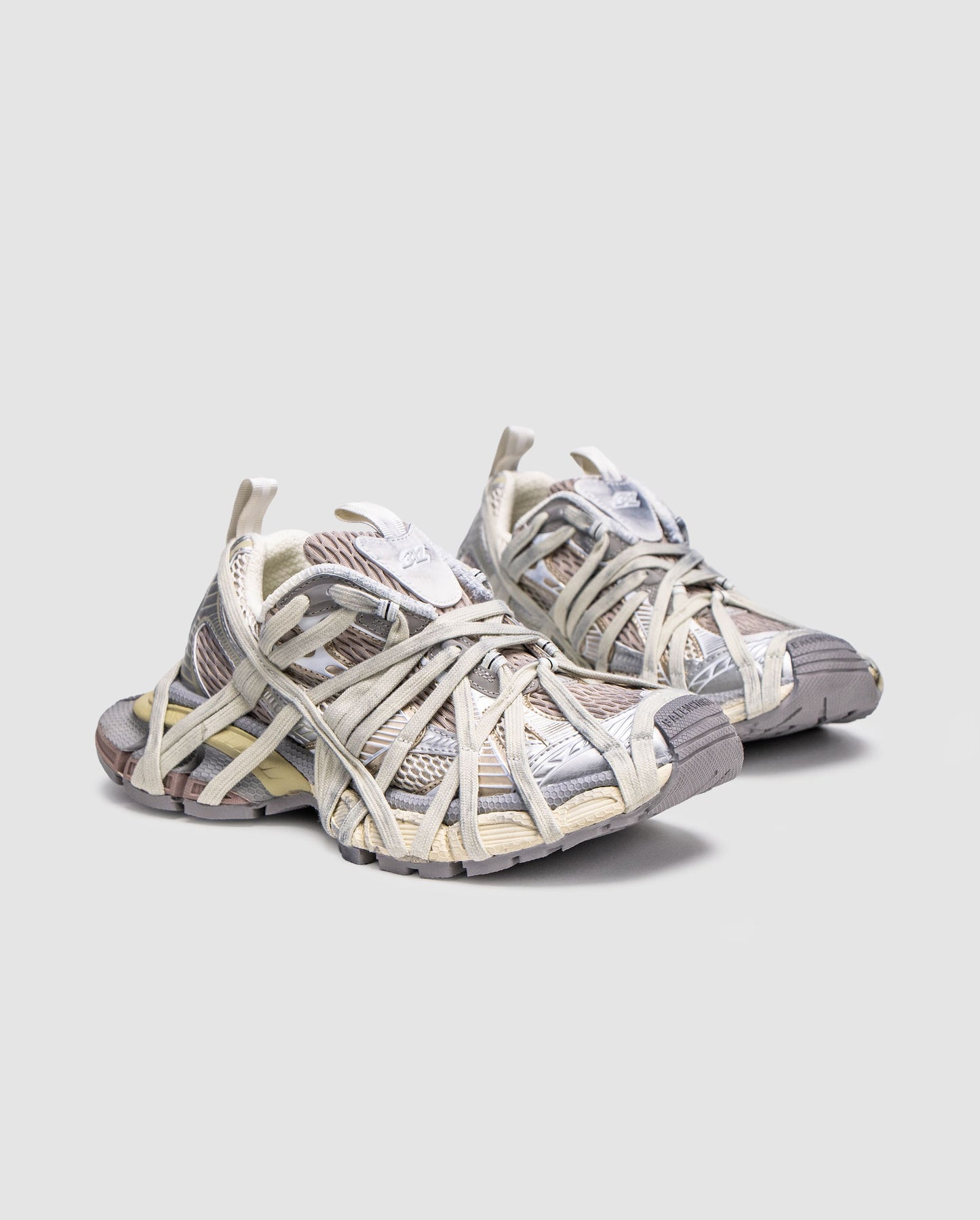 Balenciaga 3XL Extreme Lace Sneaker in Light Beige