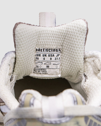 Balenciaga 3XL Extreme Lace Sneaker in Light Beige