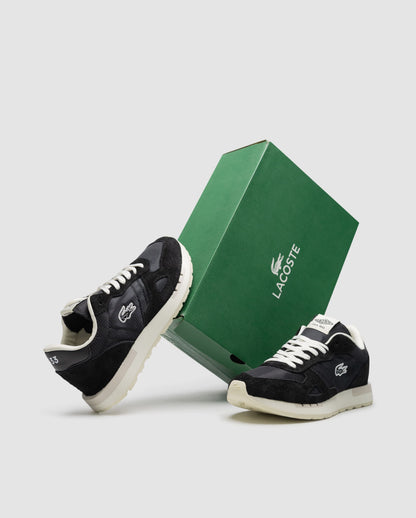 Lacoste Partner 70S Black White