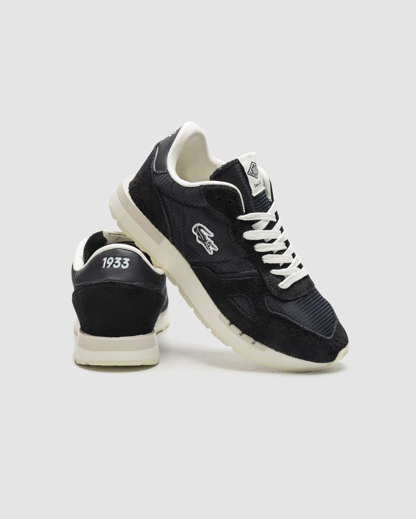 Lacoste Partner 70S Black White