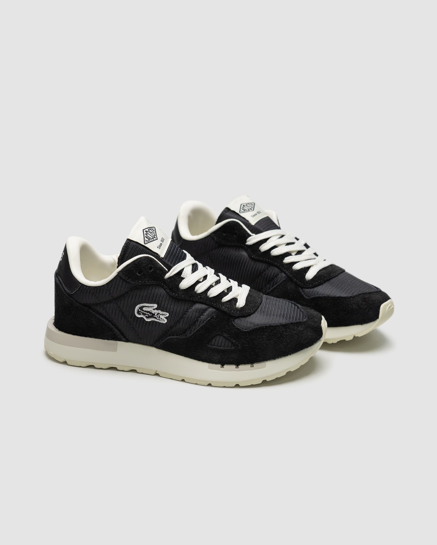 Lacoste Partner 70S Black White
