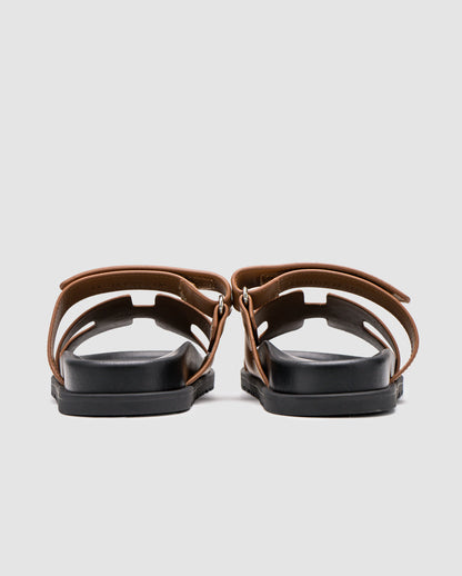 Hermes Chypre Sandals Naturel Calfskin