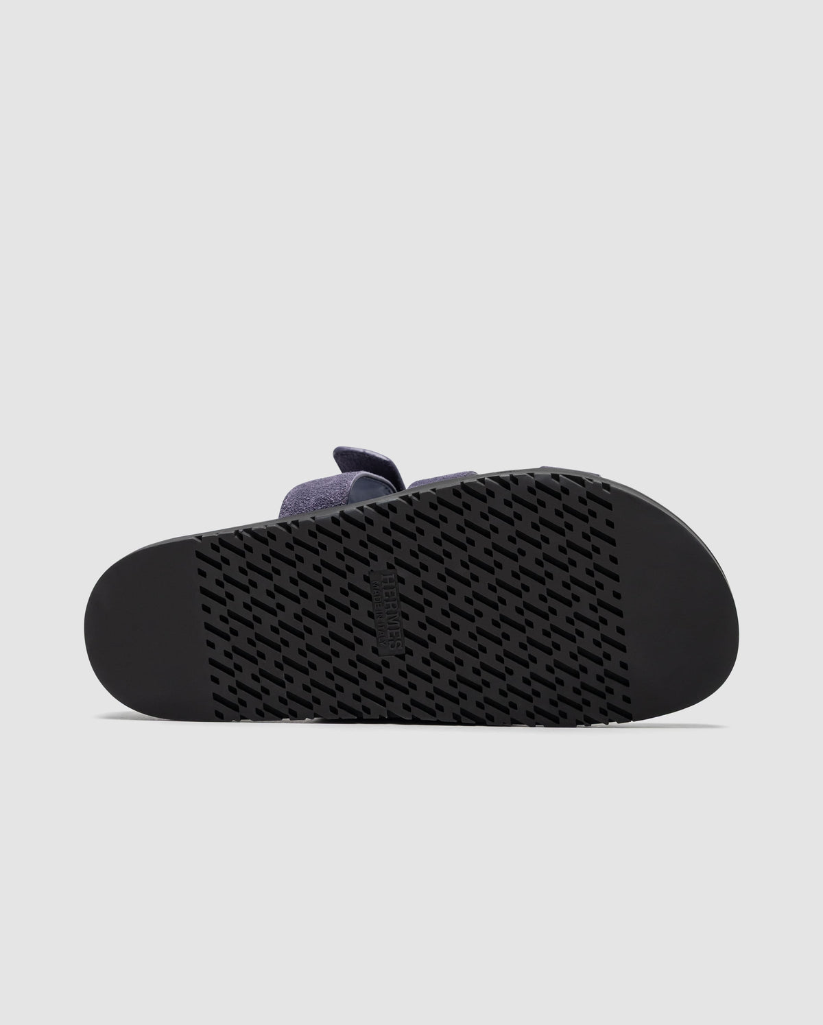 Hermes Chypre Sandals Violet Suede